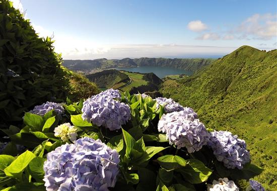 Azorské ostrovy São Miguel a Santa Maria - Portugalsko